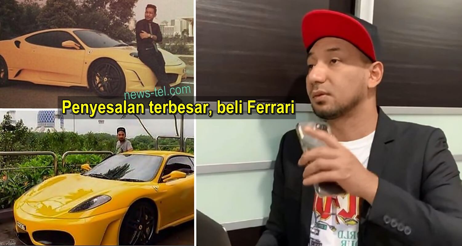 Zizan Menyesal Beli Kereta Mewah Ferrari Di Zaman Muda News Tel